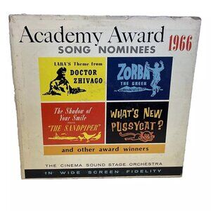 Academy Award Nominations 1966 (Vinyl, 1966) Somerset SF-25300 Good+ LP Record